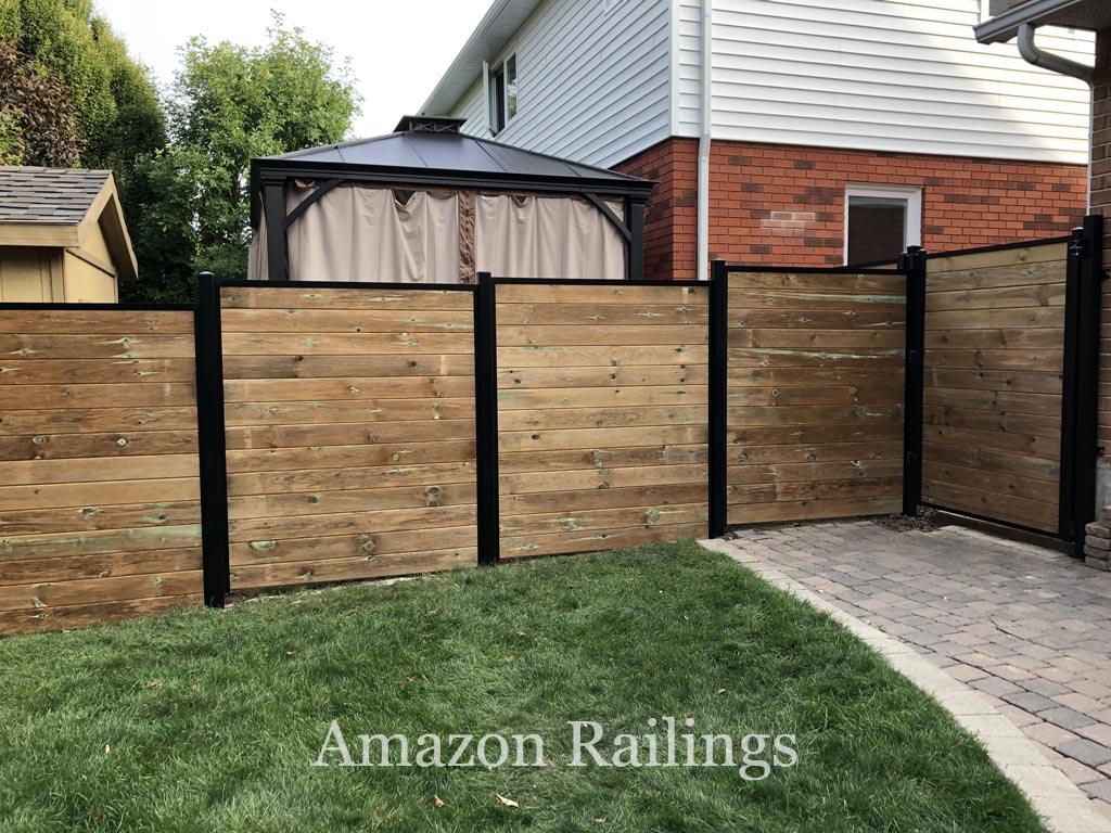 High-Quality Wood Privacy Fence for Homes