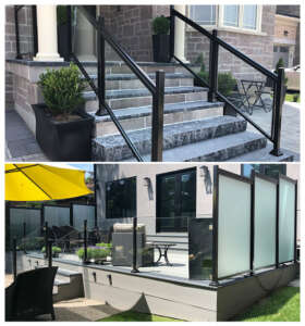 Glass Railings in Mississauga