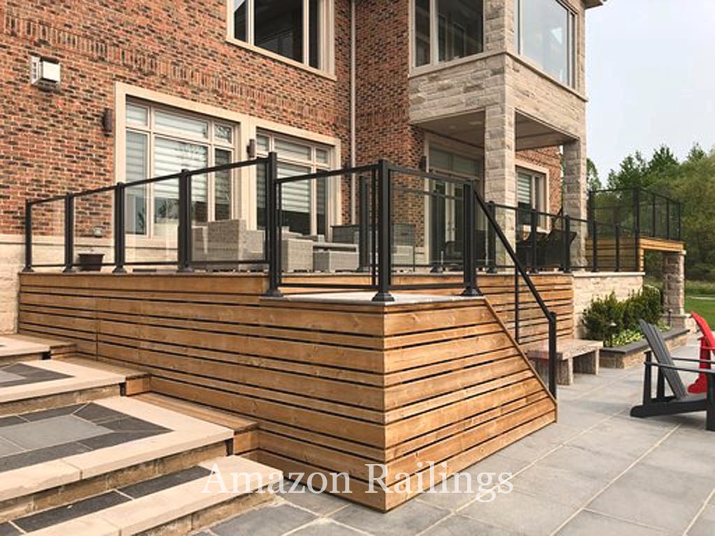 Value of Glass Railing for Your Home Amazon Railings