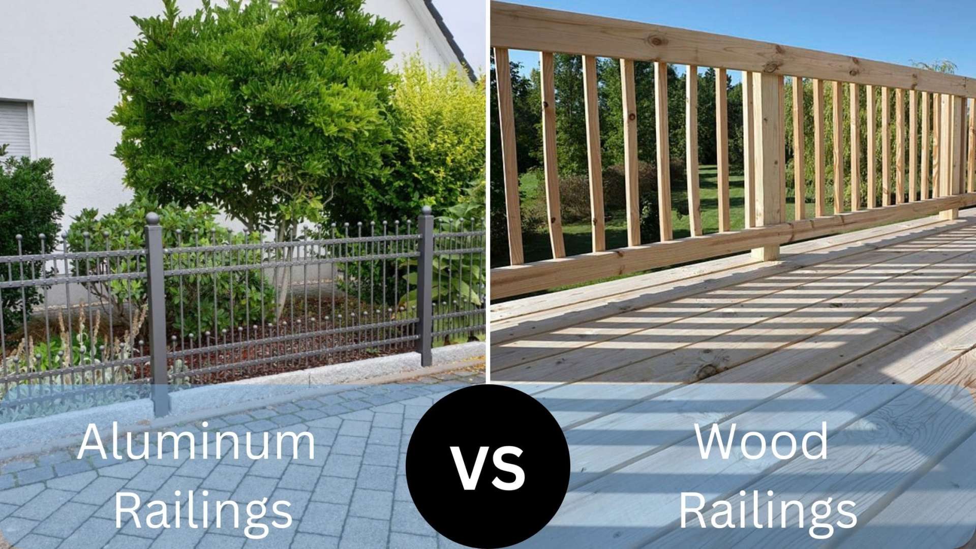 Aluminum vs Wood Railings Which One Is Better?