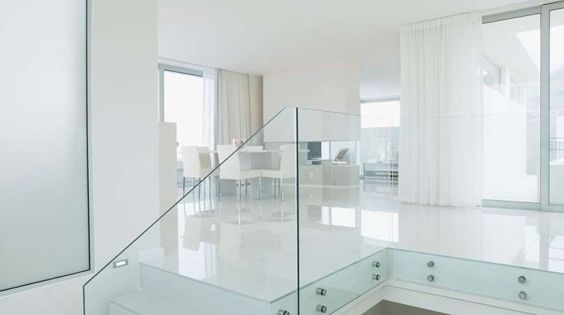 Glass Stair Railing Designs